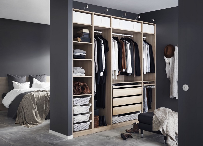 không gian nội thất nội thất walk in closet