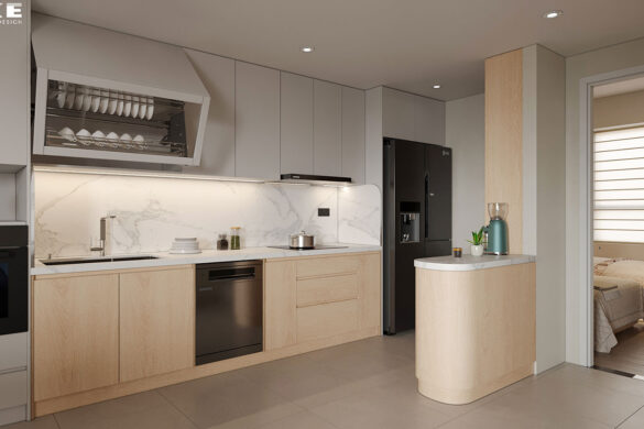 Bếp căn hộ Masteri Thảo Điền