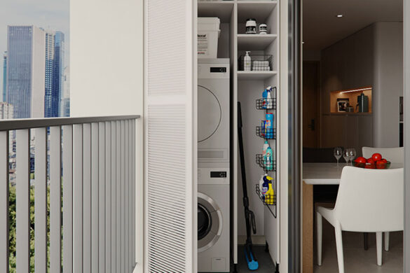 cải tạo căn hộ 2 phòng ngủ Masteri