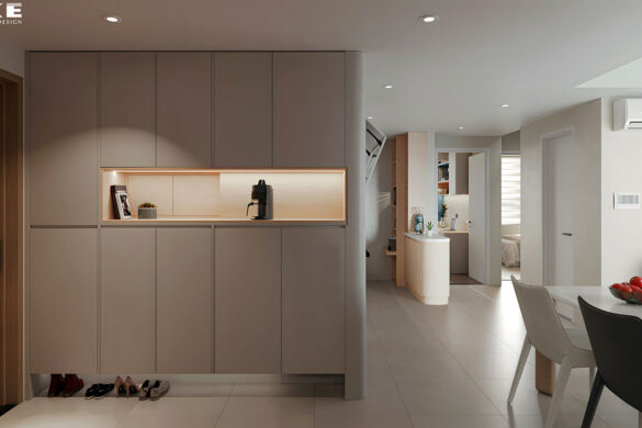 Chung cư Masteri Thảo Điền sau khi thiết kế cải tạo.