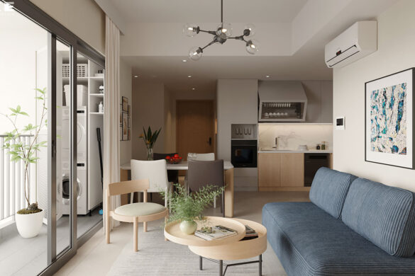 Cải tạo căn hộ masteri 2pn